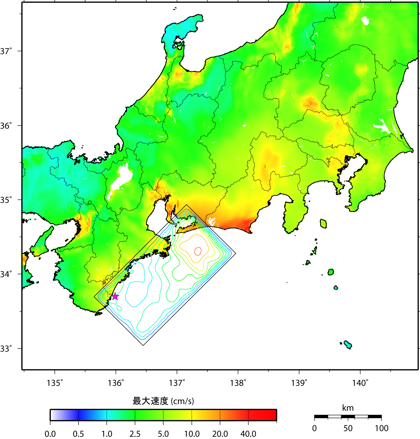 長周期地震動予測地図　データダウンロード