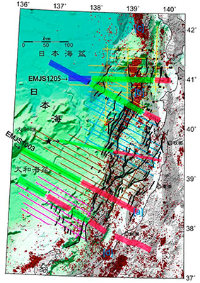 ひずみ集中帯の重点的調査観測・研究 | 地震本部