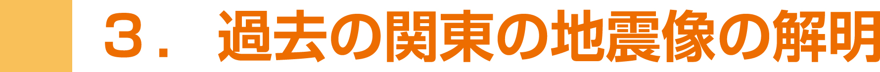 過去の関東の地震像の解明