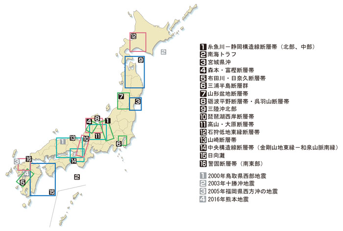 強震動評価の評価領域