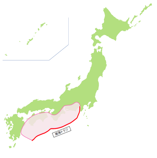 津波評価の評価領域