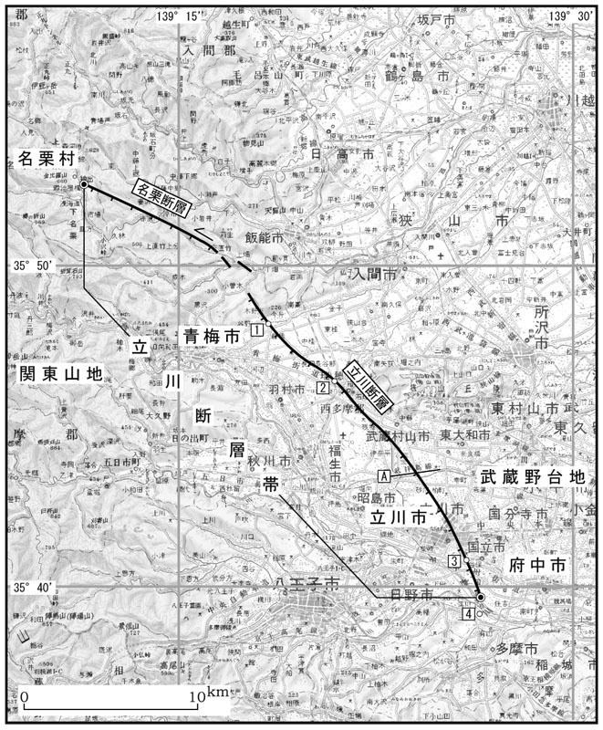 森本・富樫断層帯